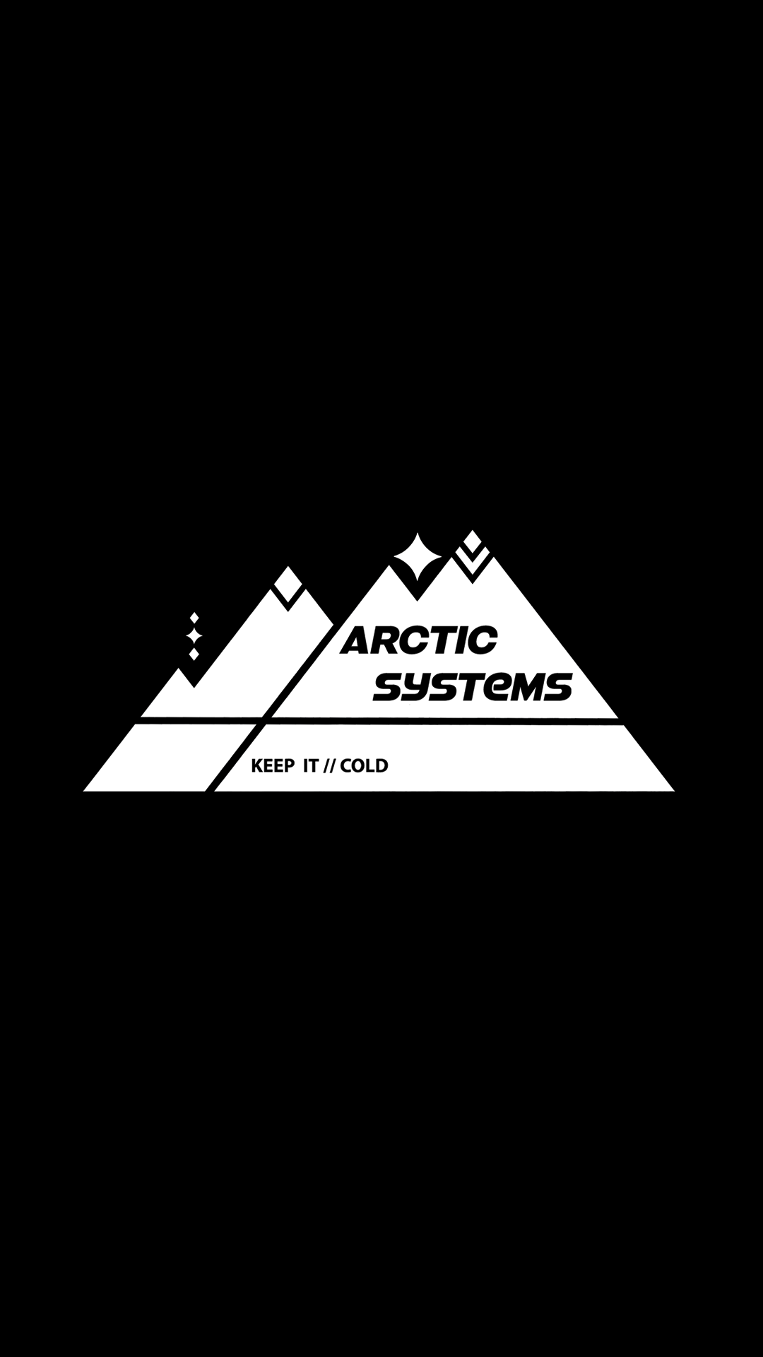Arctic Systems mountain logo — Keep it cold